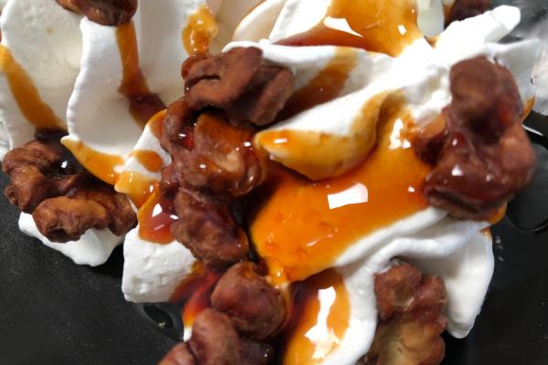 Nata con nueces