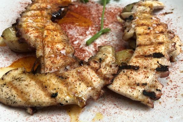 Pulpo a la parrilla