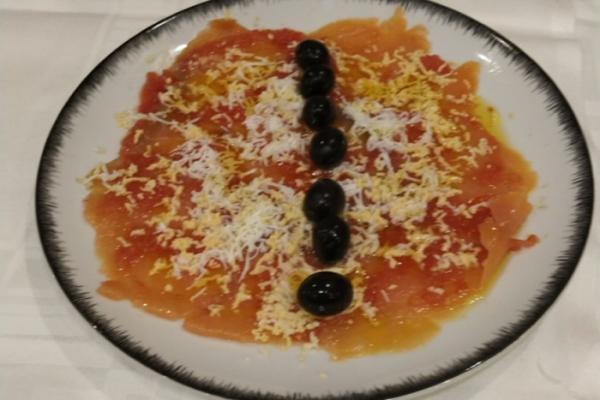 Salmón marinado